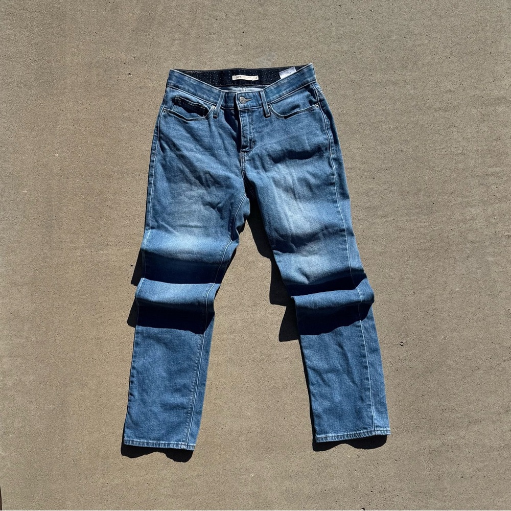 Levi's 525 Blue Straight Leg Jeans